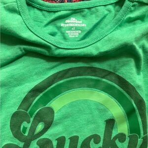 St. Patrick's Day Green Kids Shirt